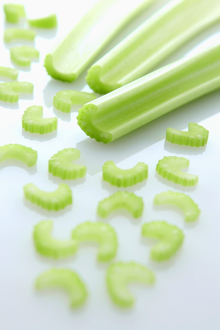 Celery, sliced