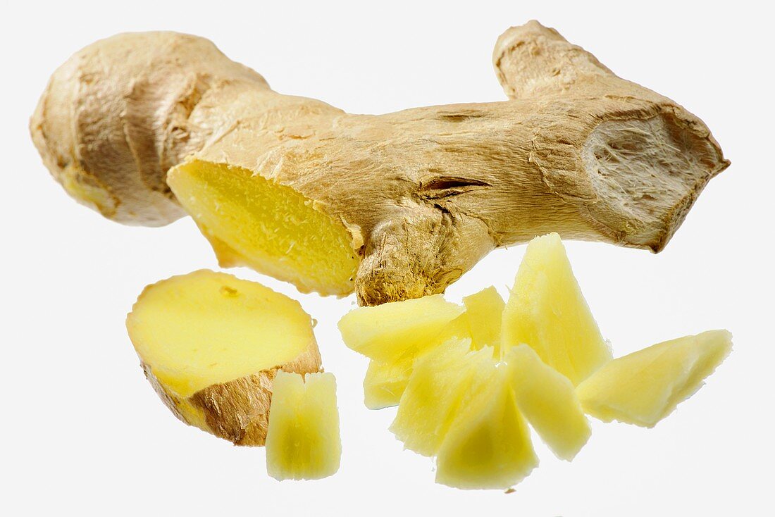 Ginger with small pieces