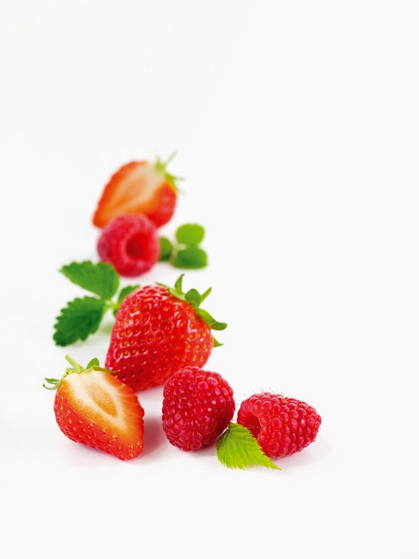 Erdbeeren & Himbeeren