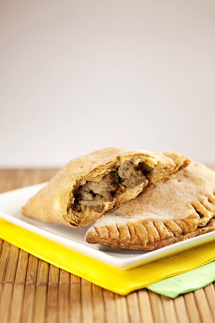 Beef Filled Pastry Pocket