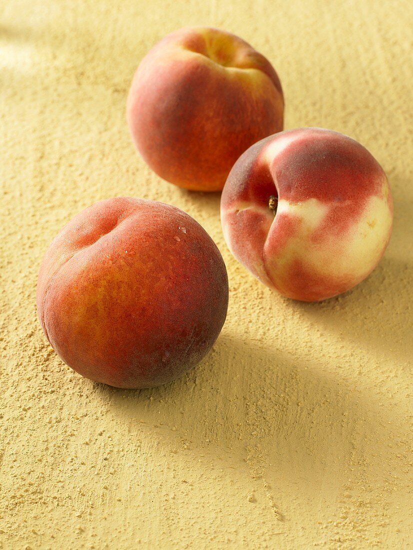 Three peaches