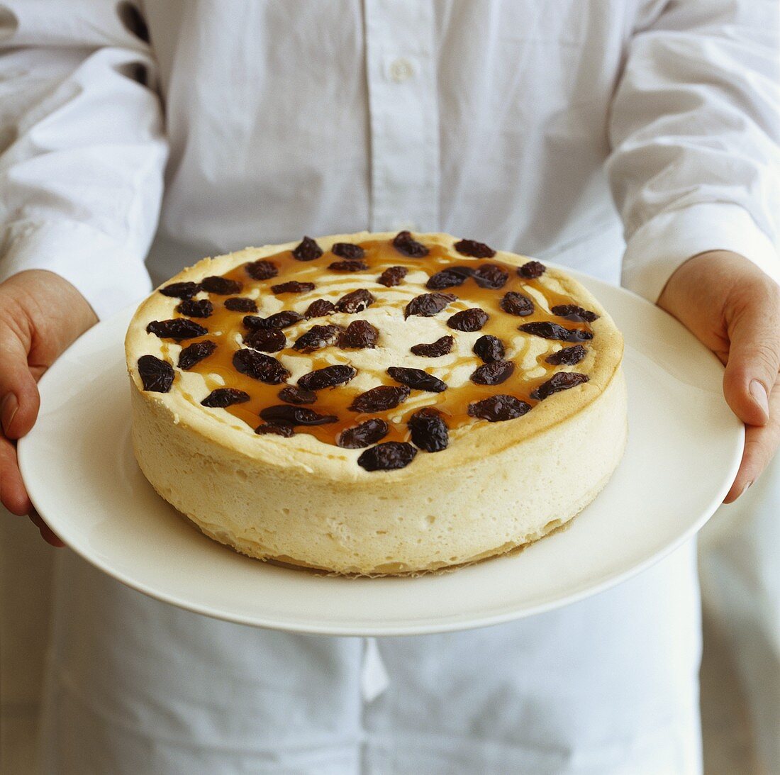 Sultana cheesecake
