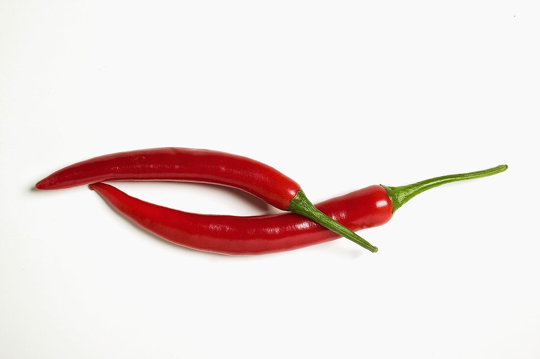 Two chili peppers