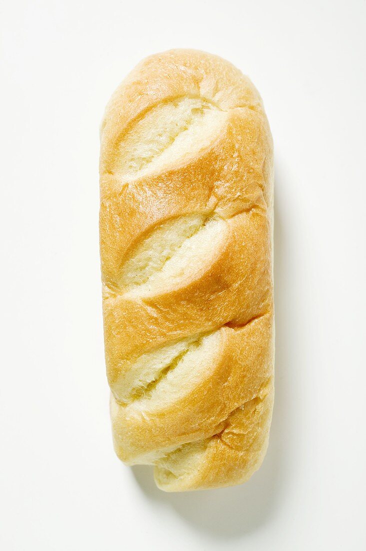A bloomer (crusty white loaf)