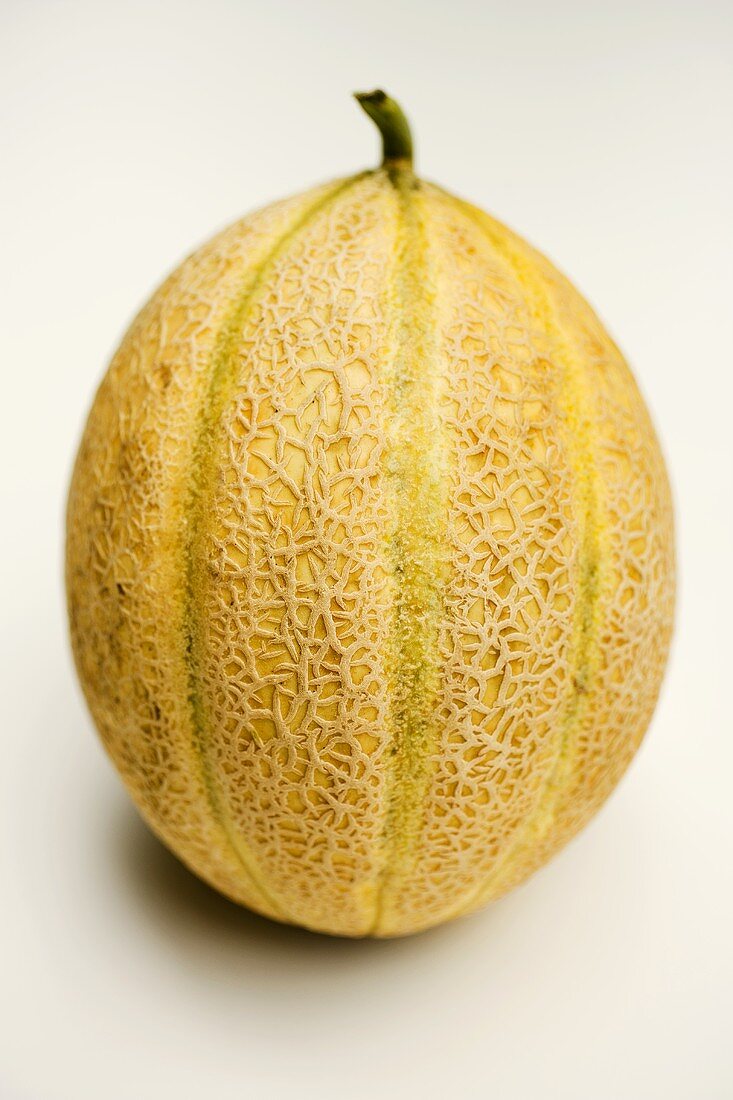 Eine Cantaloupemelone