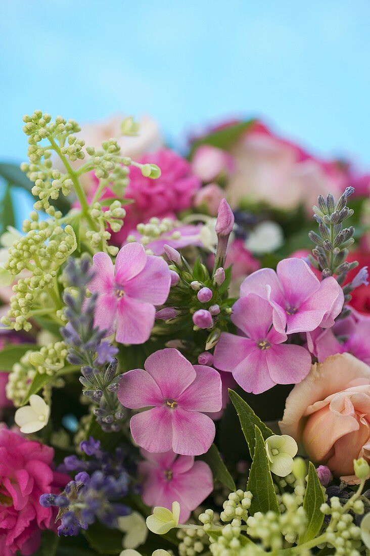 Sommerlicher Blumenstrauss (Ausschnitt)