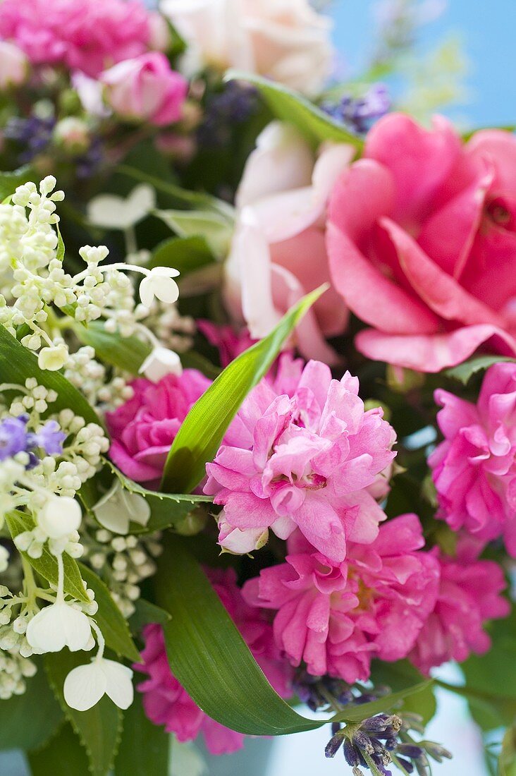 Sommerlicher Blumenstrauss (Ausschnitt)