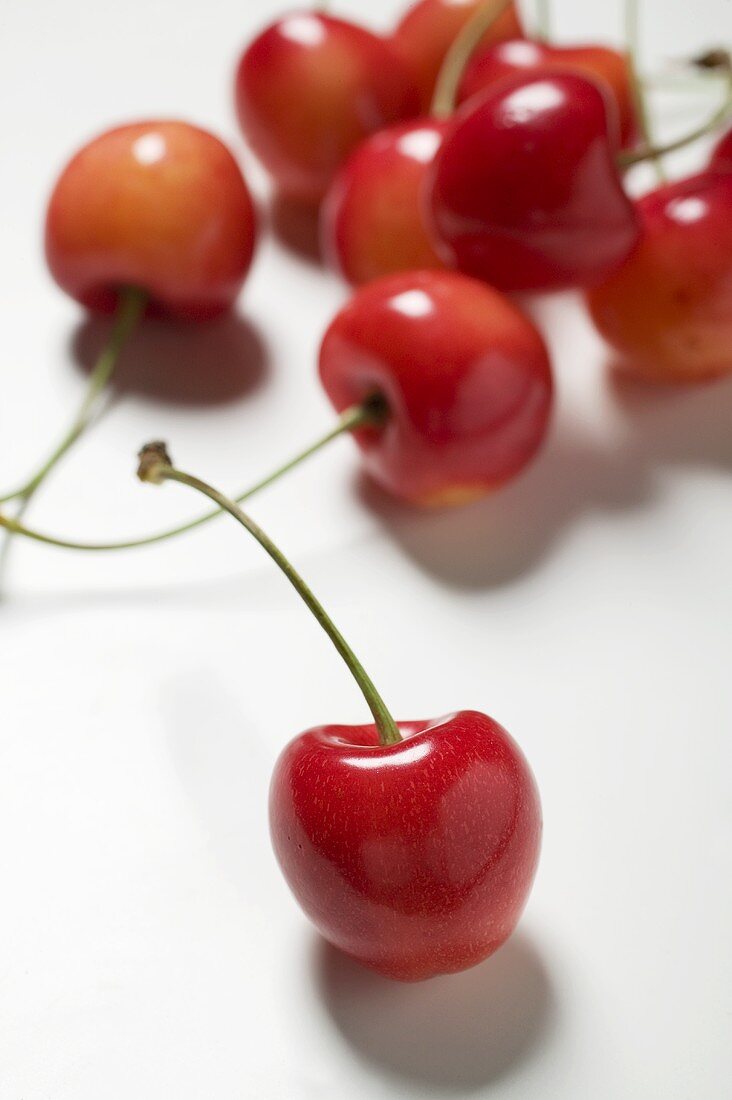 Several cherries