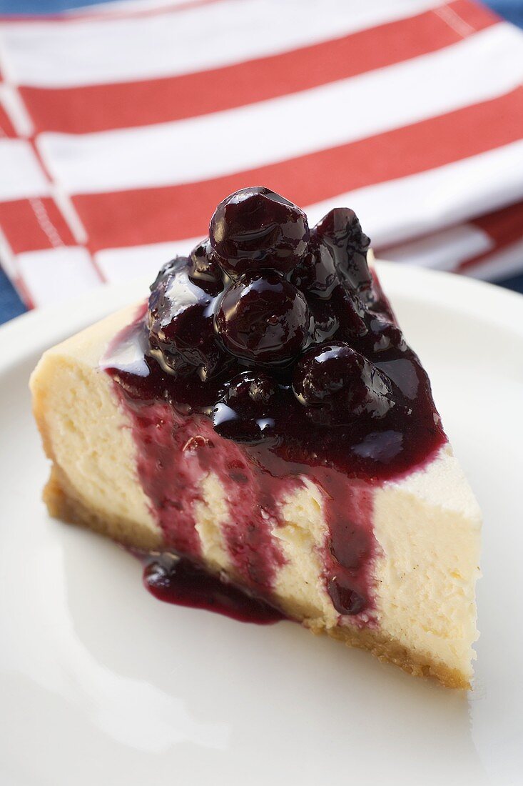 Stück Blueberry Cheesecake (USA)