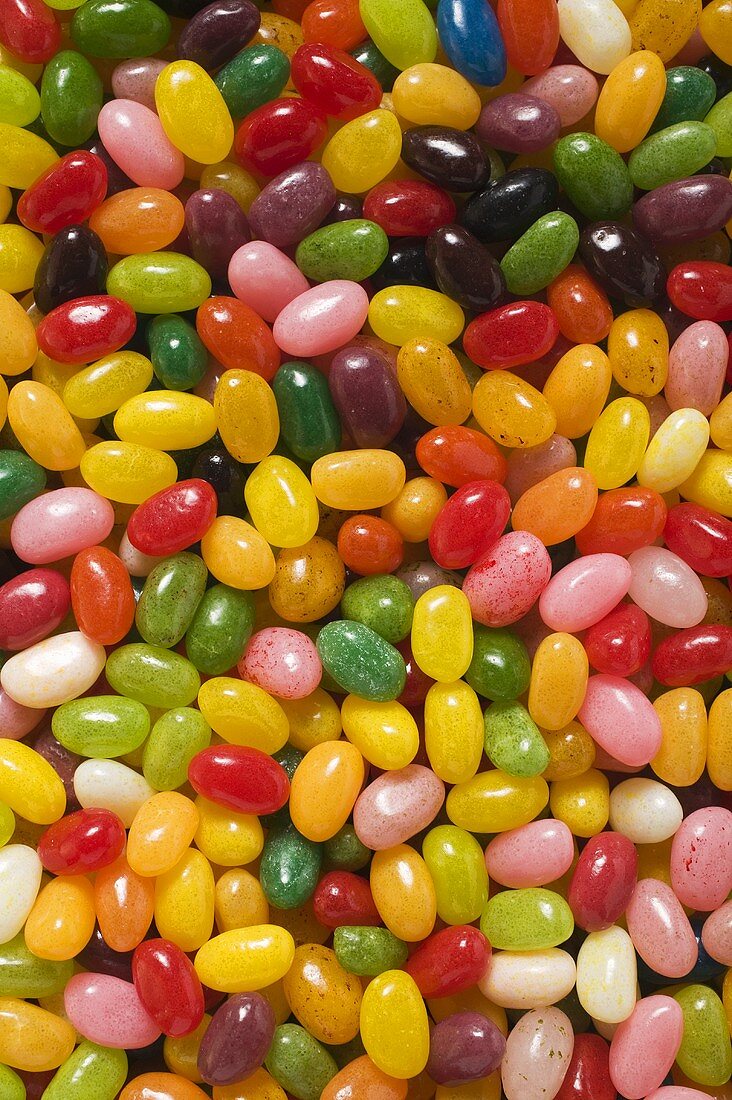 Bunte Jelly Beans (bildfüllend)
