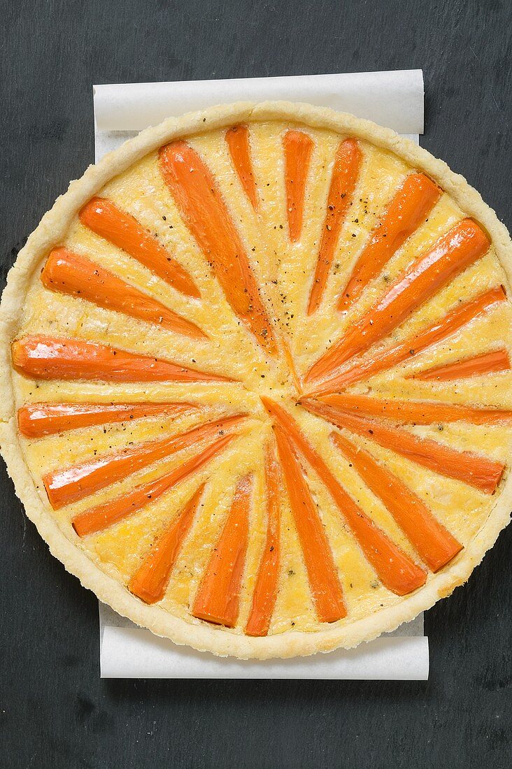 Carrot tart