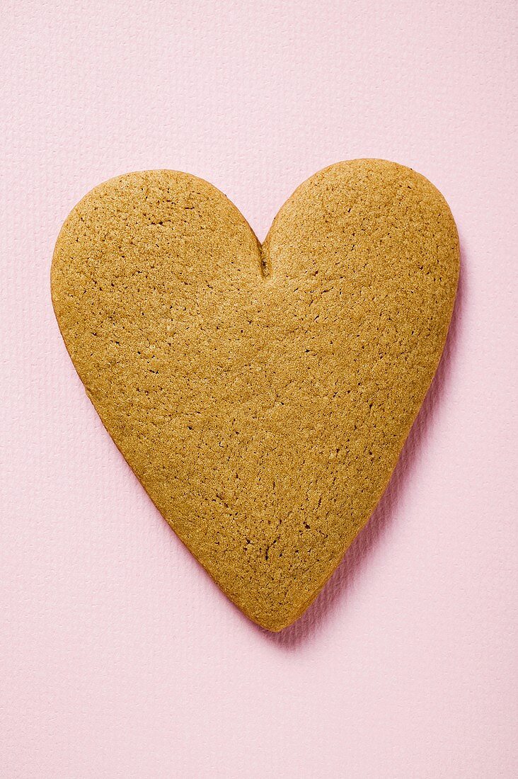 A gingerbread heart