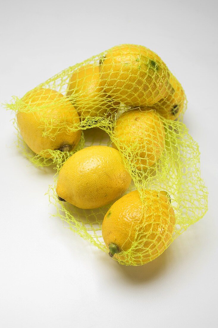 Lemons in a net