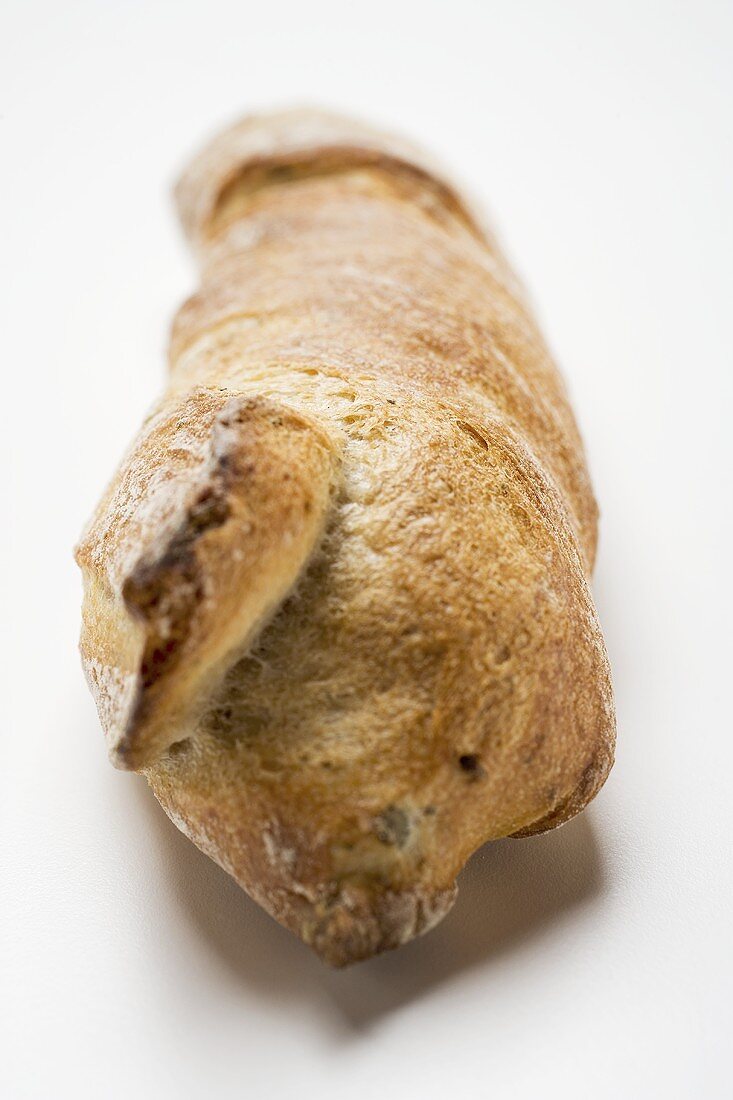 Rustic baguette (close-up)