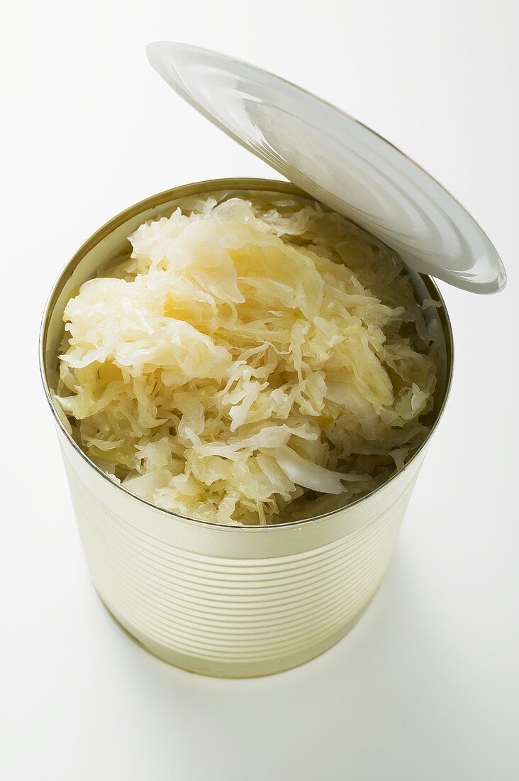 Sauerkraut in Konservendose