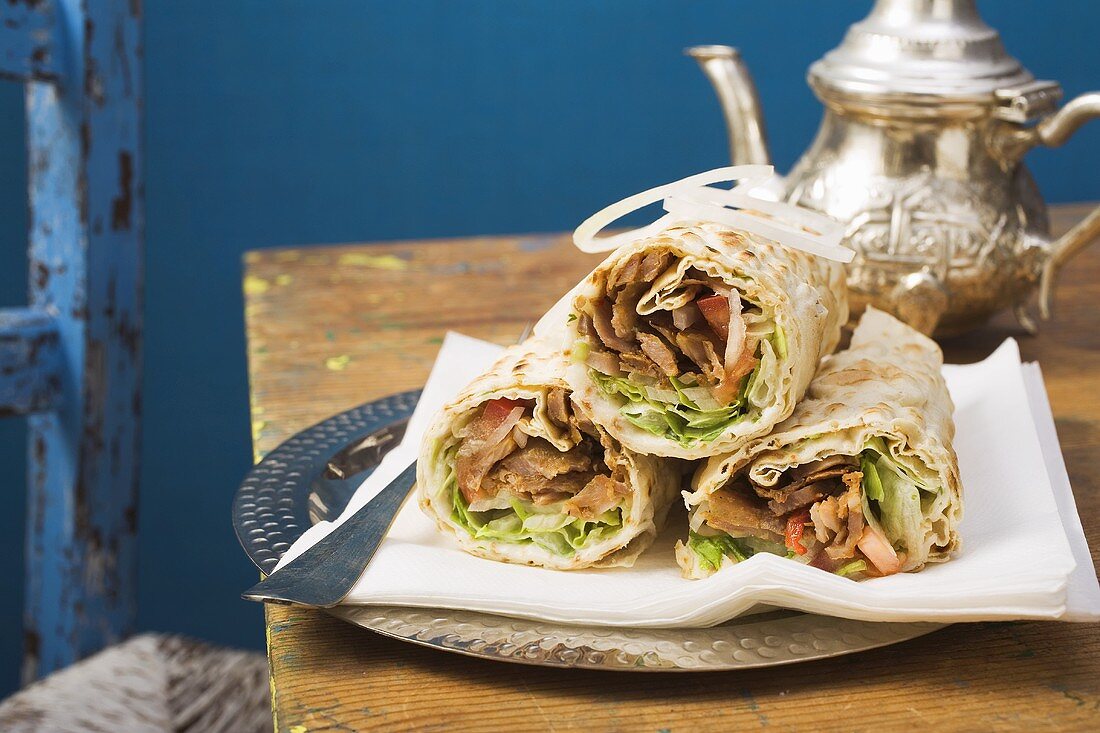 Döner-Wraps aus der Türkei