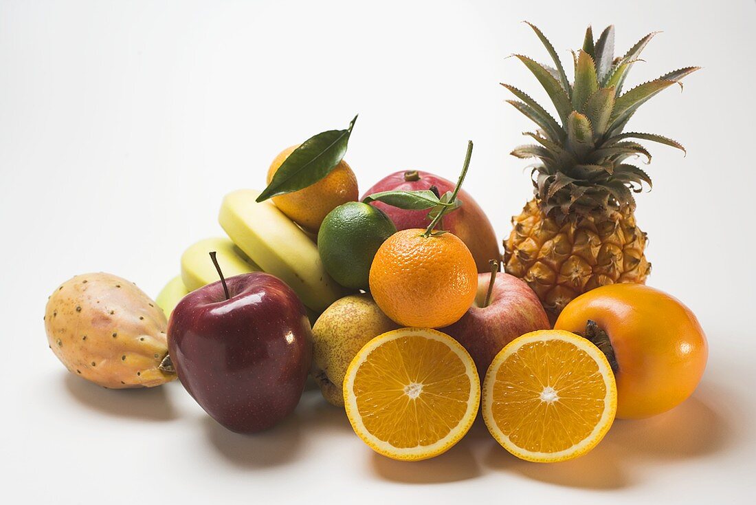 An assortment of fresh fruit