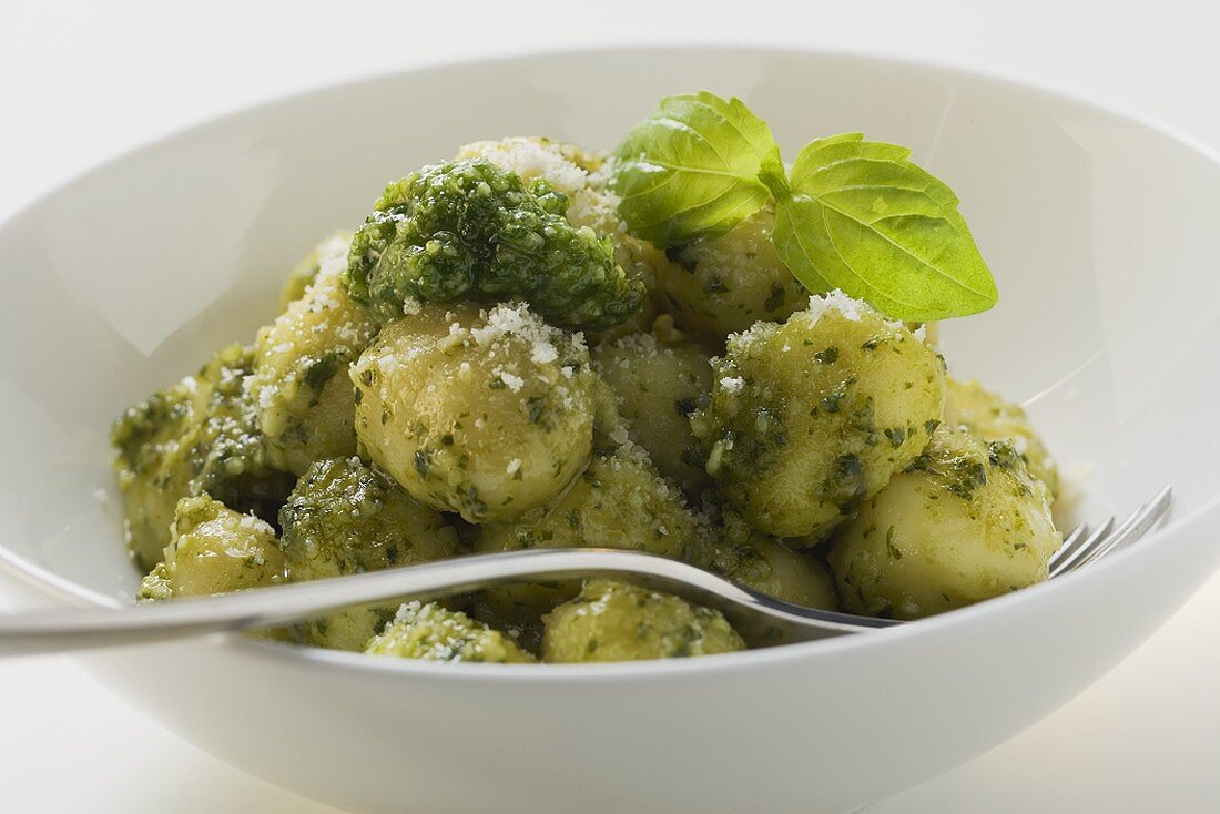 Gnocchi with pesto