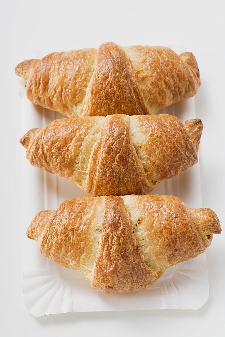 Three croissants