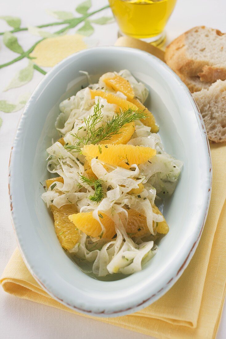 Fennel salad with oranges