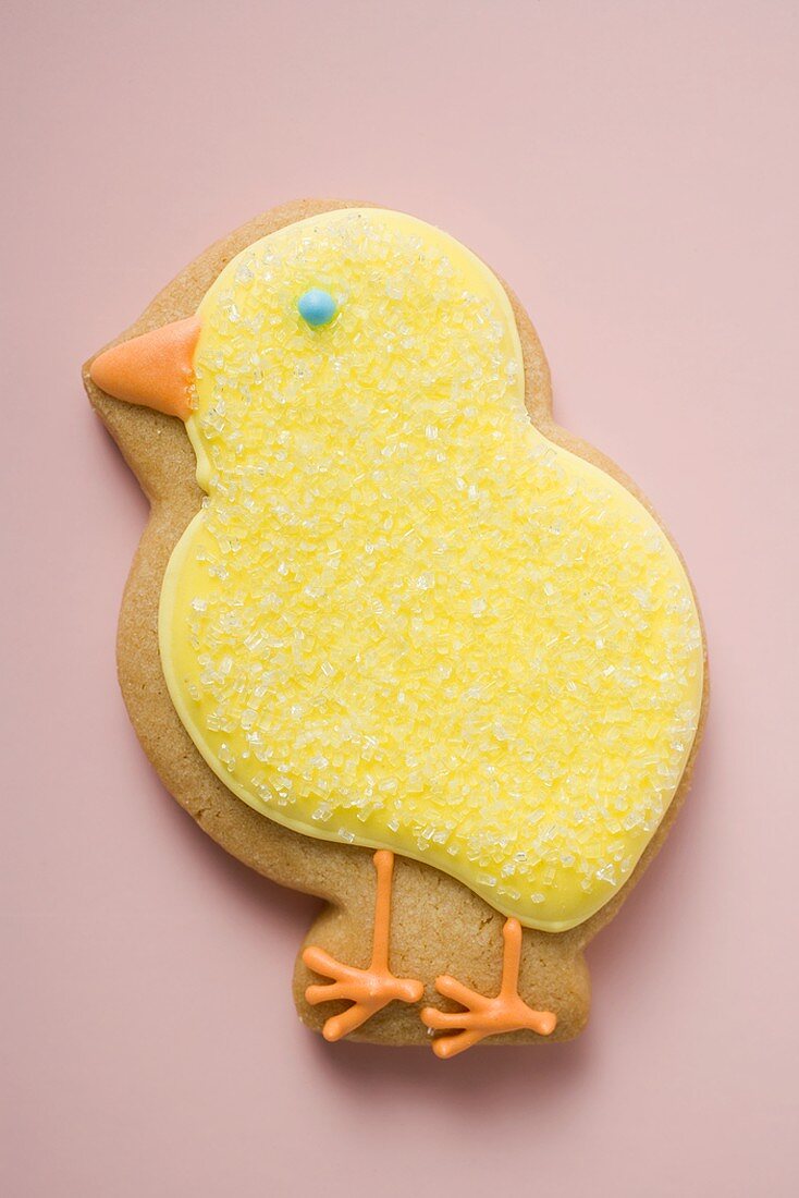 Easter biscuit (yellow chick)