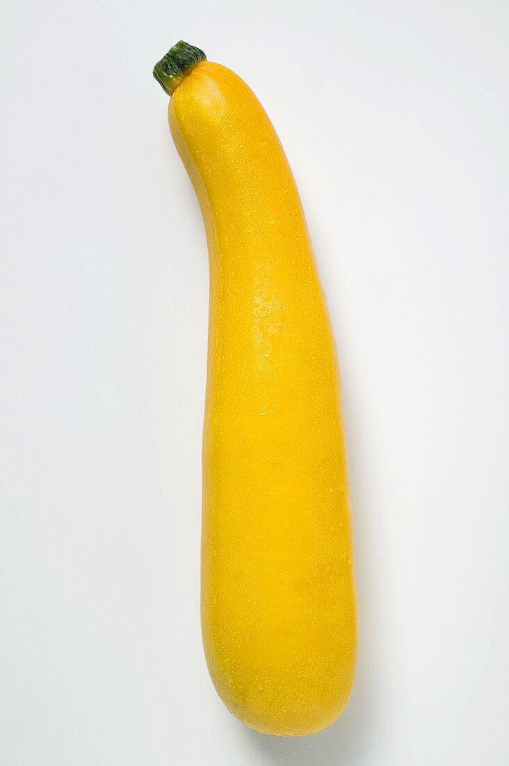 Yellow courgette