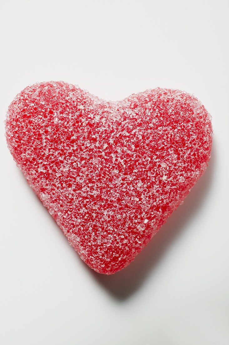 Red jelly heart