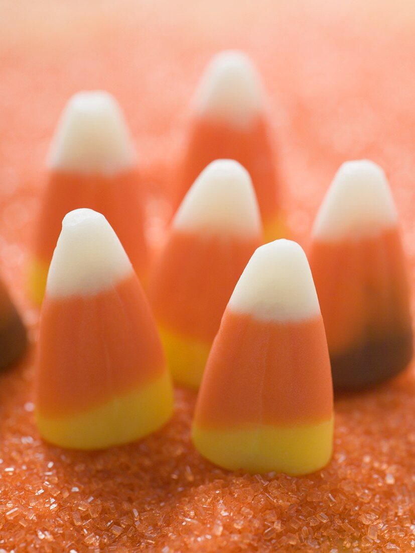 Sweets (candy corn) for Halloween