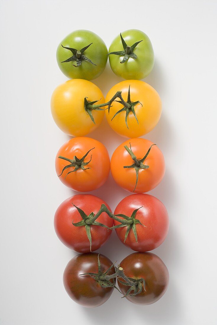 Cherry tomatoes (various colours)