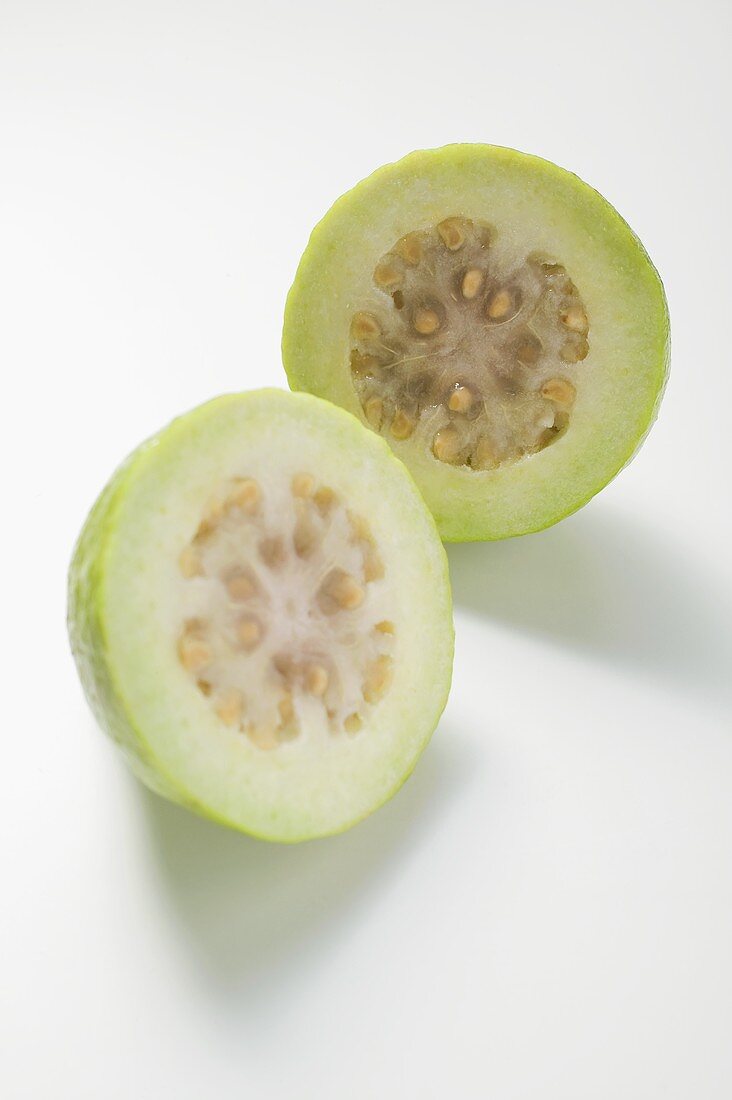 Guava, halved