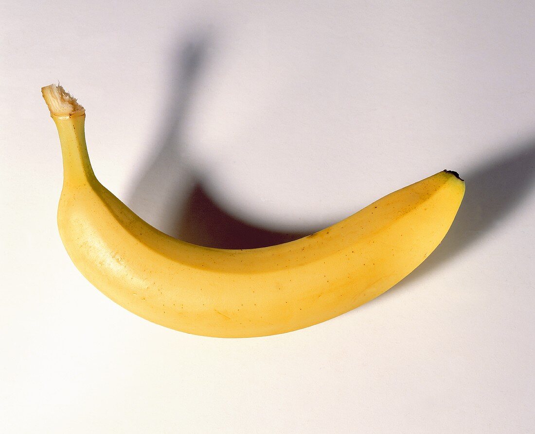 Eine große reife Banane