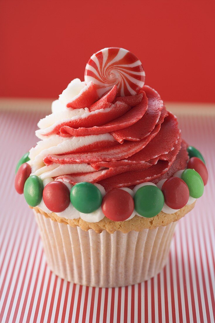 Cupcake für Weihnachten