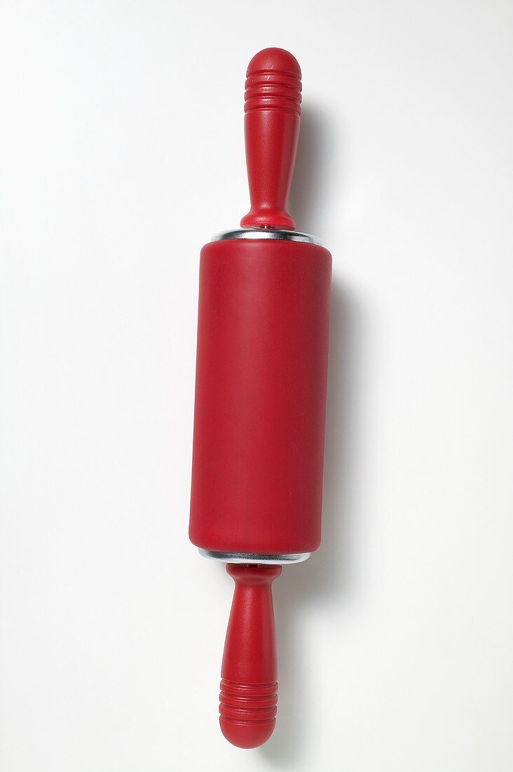 Red rolling pin