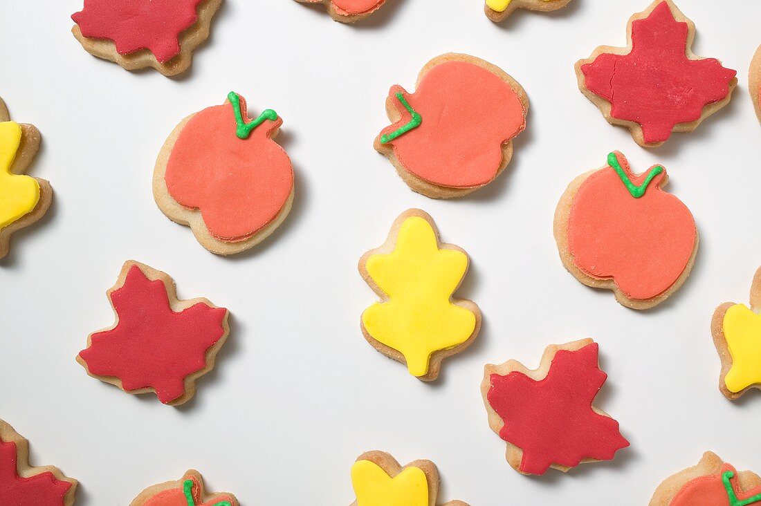 Assorted biscuits for Halloween