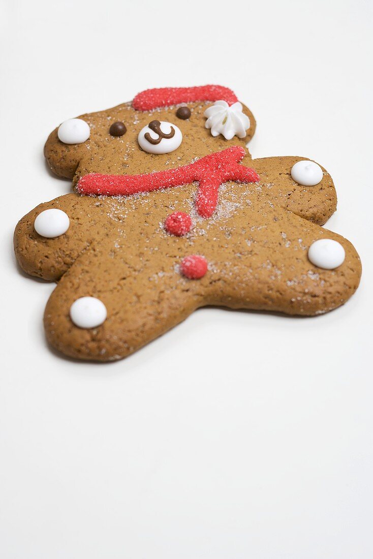 Gingerbread teddy bear