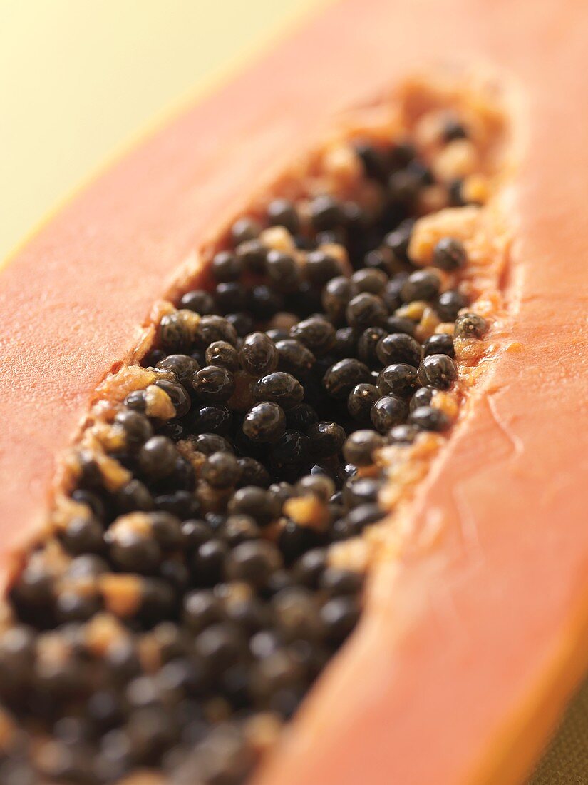 Half a papaya (detail)