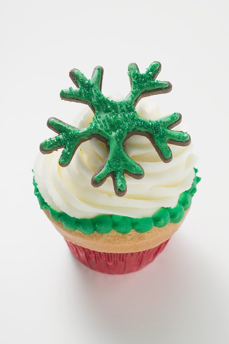 Cupcake für Weihnachten