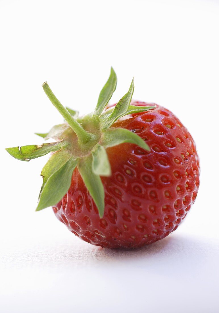 A strawberry (close-up)