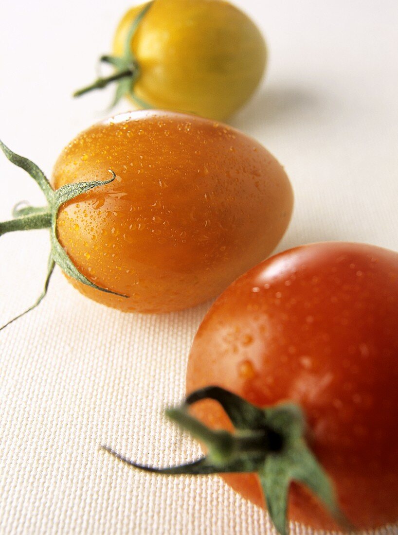 Drei Tomaten (Close-up)