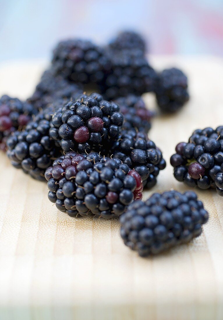 Fresh blackberries