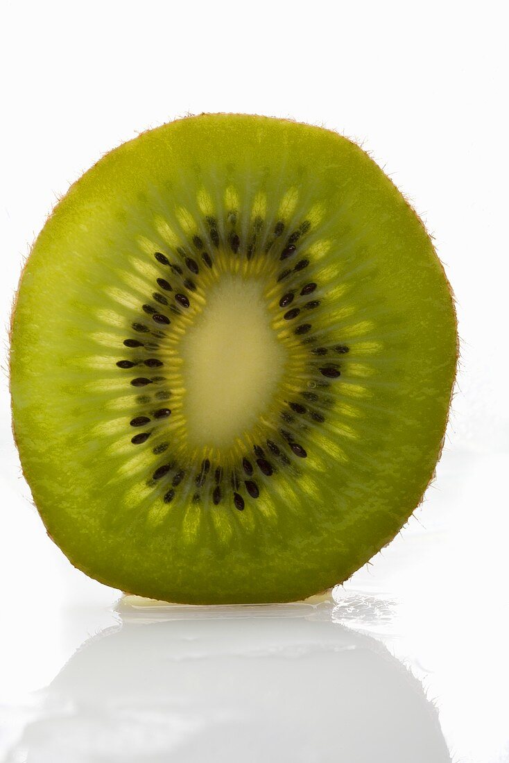 Eine Scheibe Kiwi