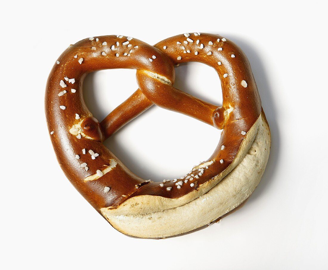 Eine Laugenbrezel