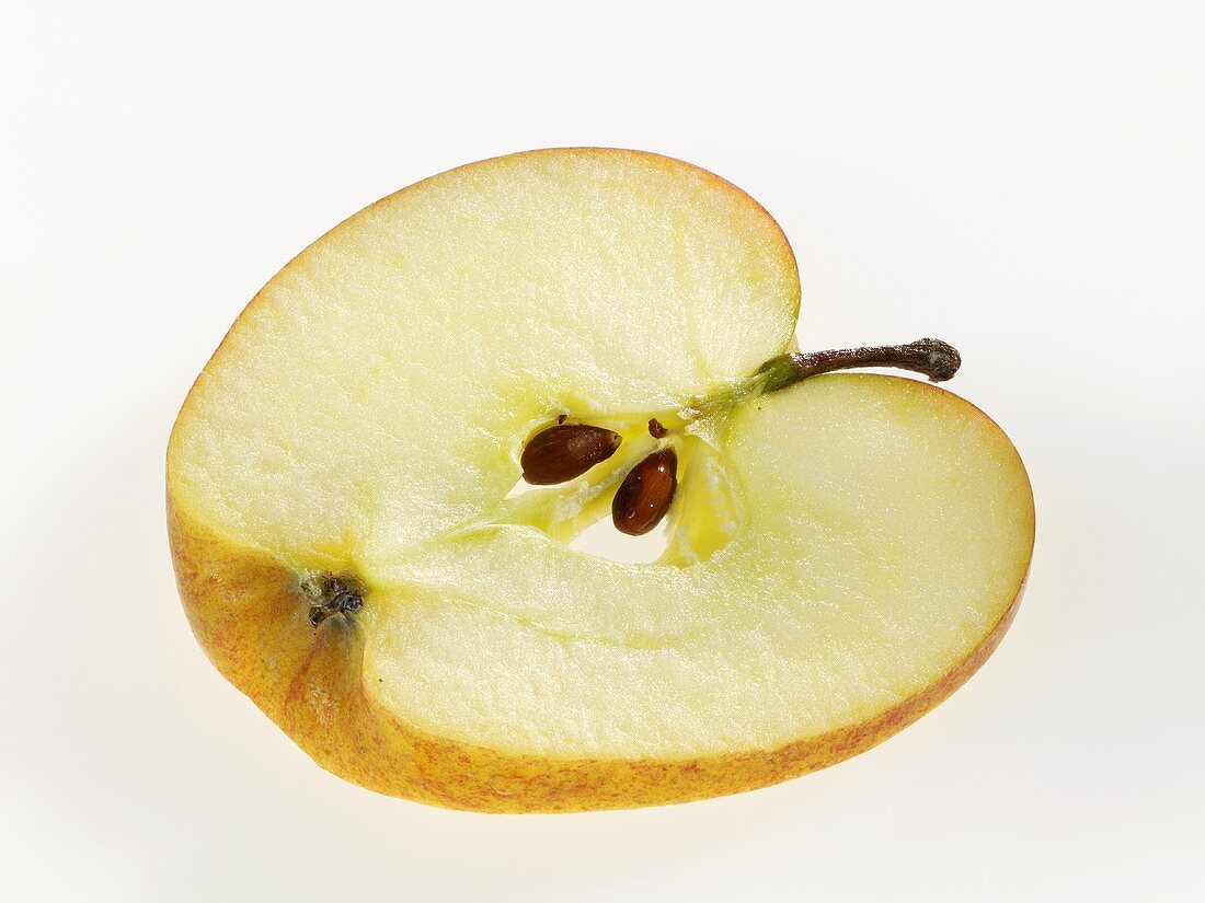 A slice of apple