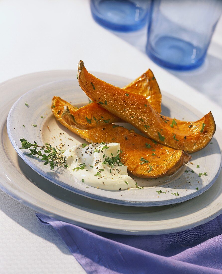 Roasted butternut squash