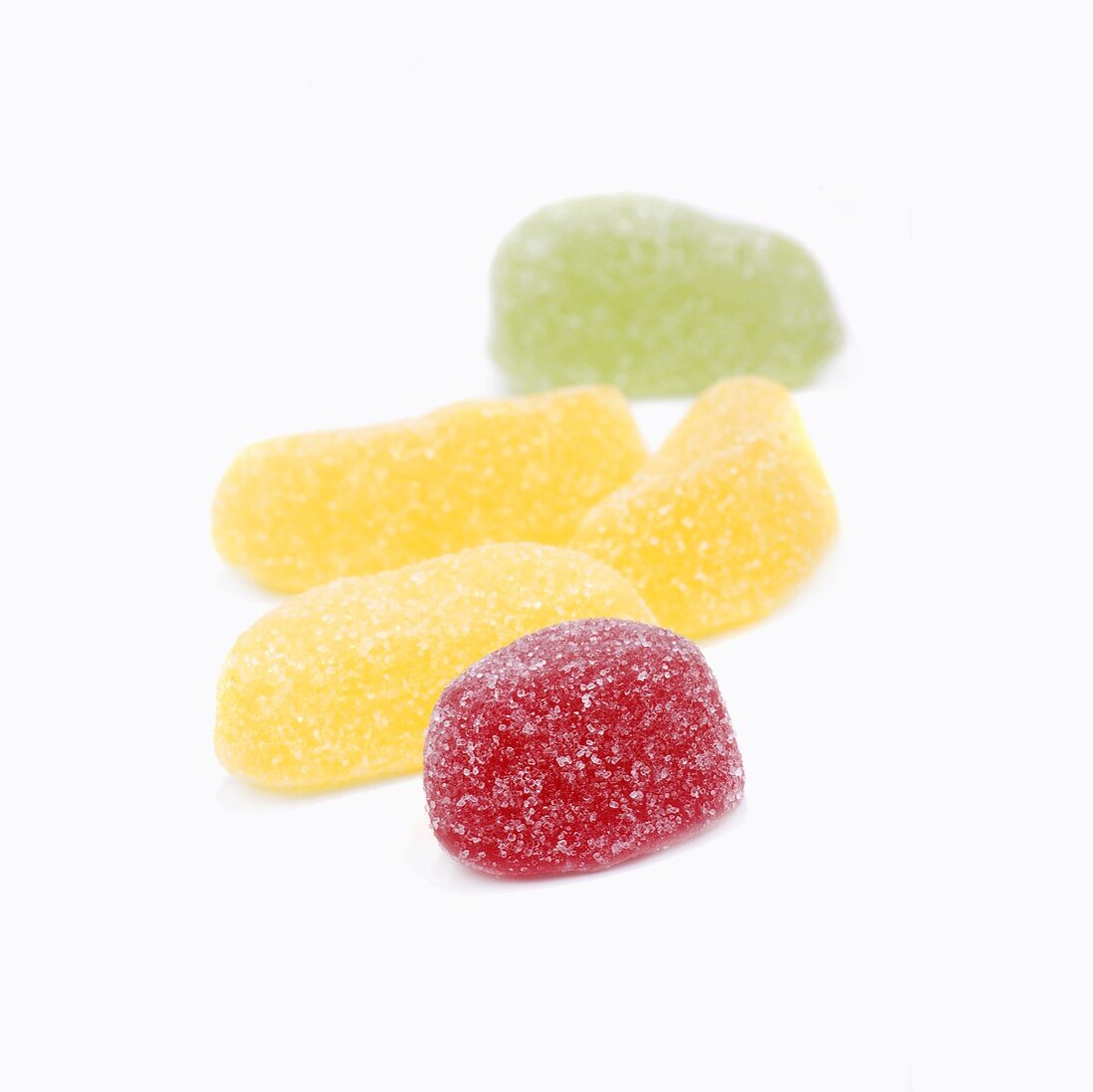 Sugar-coated jelly sweets