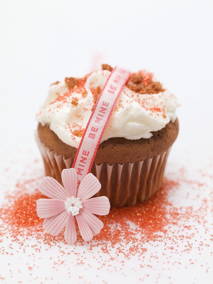 Cupcake zum Valentinstag