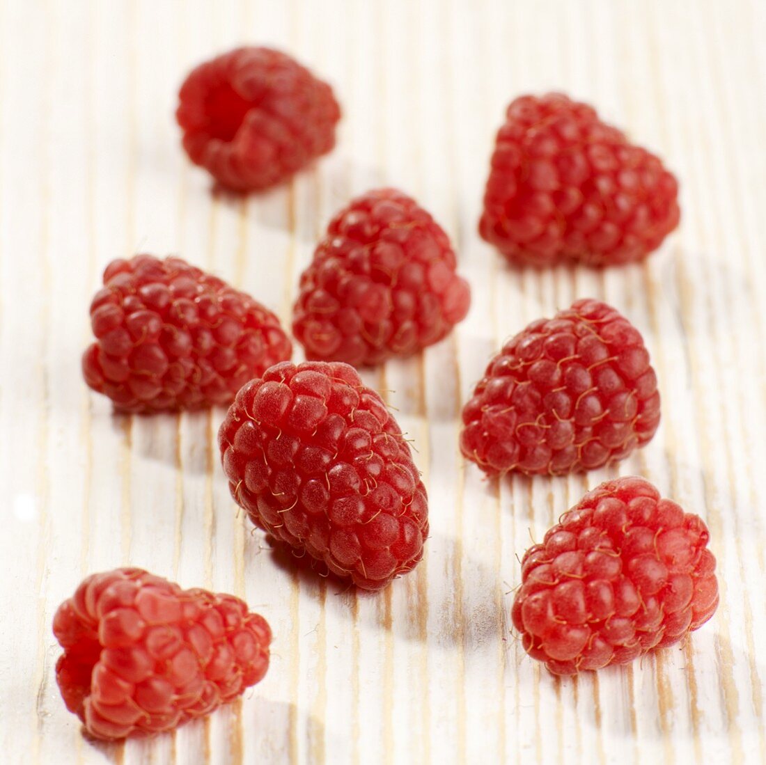 Organic raspberries