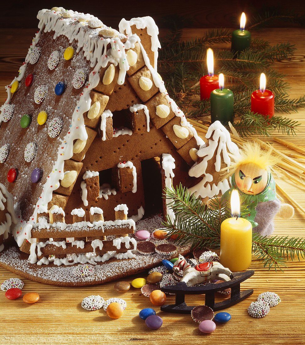 Christmas gingerbread house