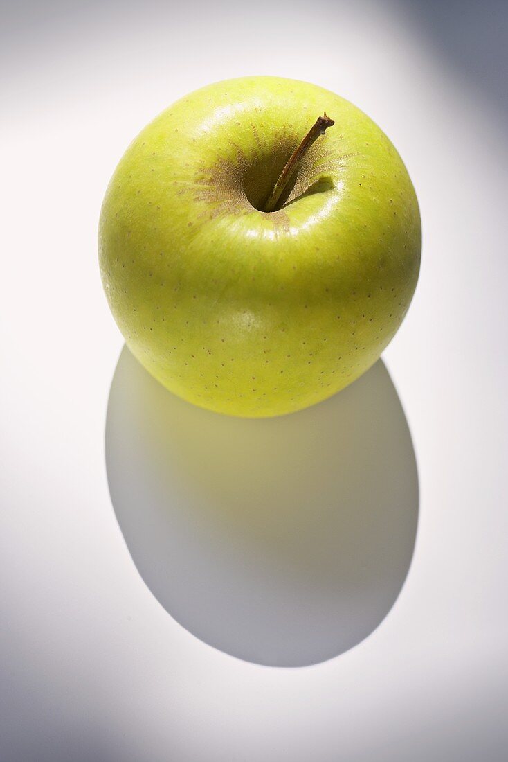 A Granny Smith apple
