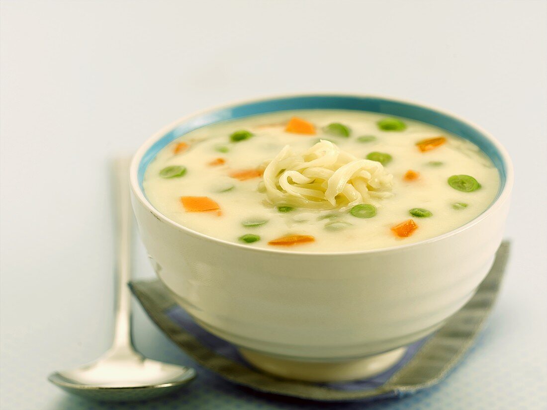 Creamed vegetable soup